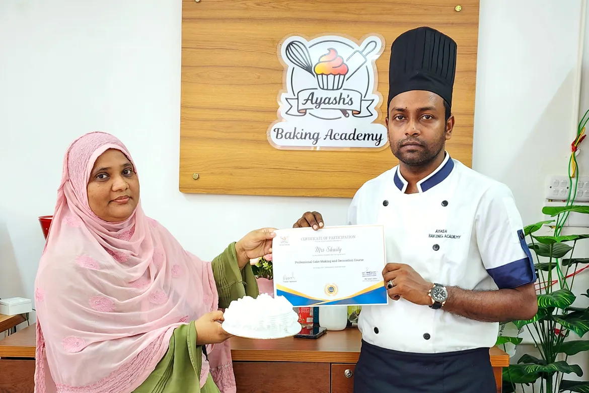 Certificate Distribution & Batch Closing Day at Ayash’s Baking Academy