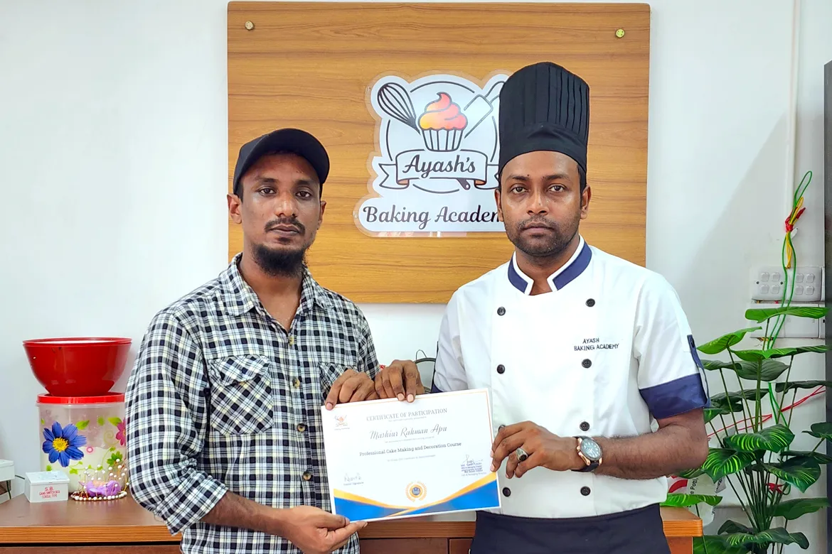 Certificate Distribution & Batch Closing Day at Ayash’s Baking Academy